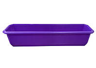 Кашпо балконное №1 (690 * 180мм) фиолетовый Консенсус