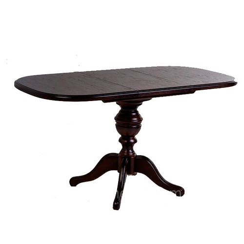 Стол деревянный овальный на одной ножке, кухонный, обеденный ЭМИЛЬ ...