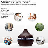 ОПТ Зволожувач повітря — аромолампа з LED-підсвіткою Humidifier Air Purifier idew, фото 3