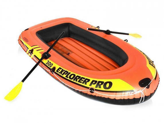Intex надувний човен 58358 Explorer Pro 300 Set 2 місця+насос і весла, фото 2