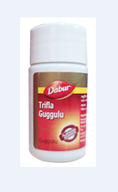 Трифала Гуггул Дабур/Triphala Gugulu Trifala Dabur/40 табл — засіб для очищення кишківника крові печінки лімфи