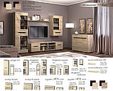 Вітрина навісна Аякс (Майстер Форм) 650х376х1153мм, фото 9