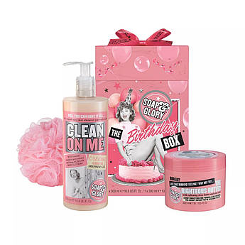 Подарунковий набір косметики для ванної та душу Soap & Glory Birthday Wishes Body Gift Set