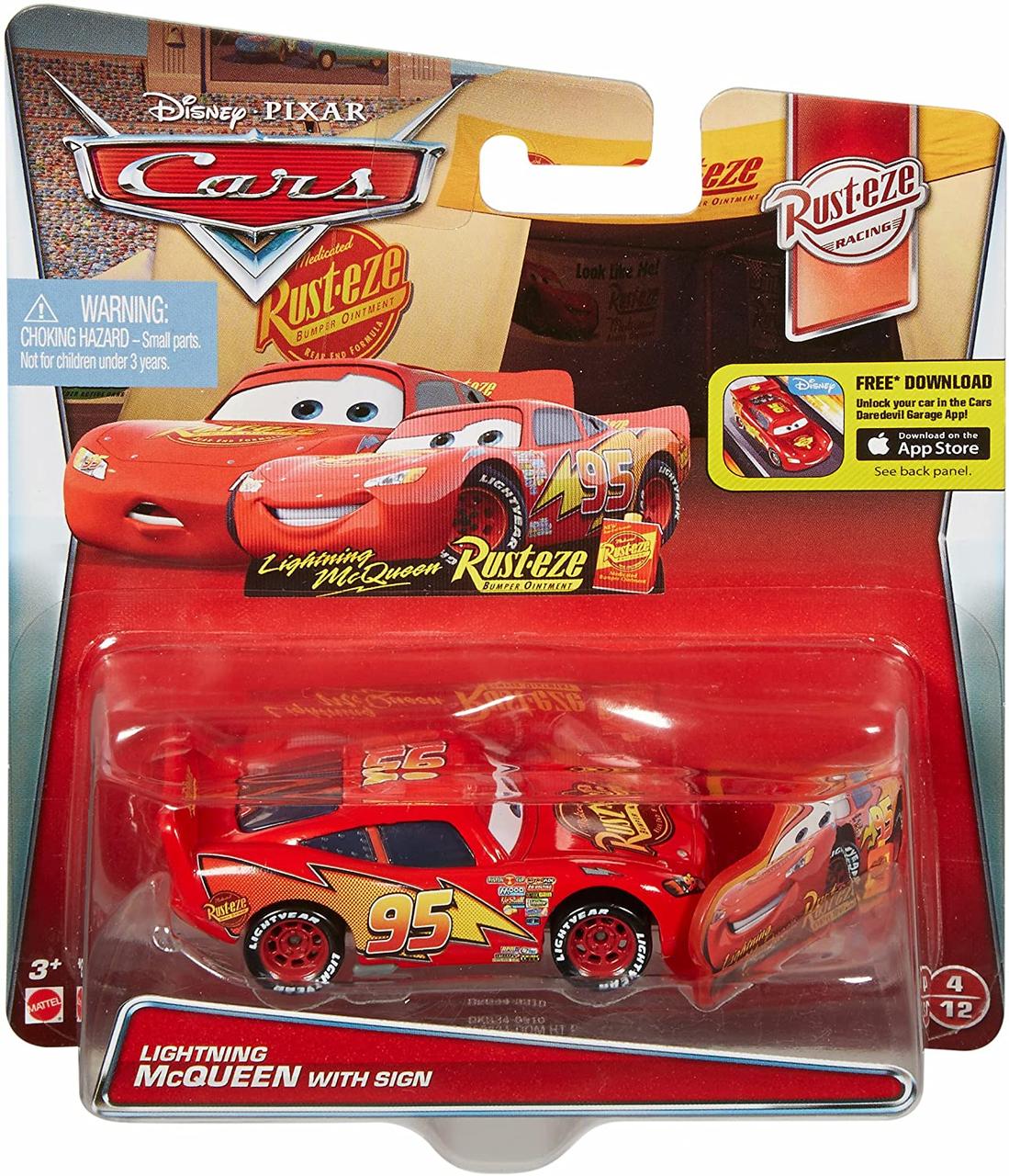 Тачки 3: Блискавка Маквин (Lightning McQueen with Sign Vehicle) Disney Pixar Cars від Mattel