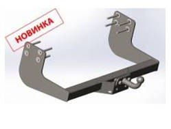 Фаркоп на Фольксваген Крафтер (з 2017--), Фаркоп Volkswagen Crafter, Бамперна підніжка