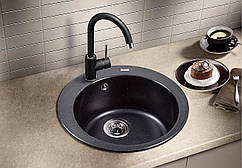 Кам'яна мийка Ventolux FABIA (SPACE BLACK) 500x200