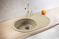 Кам'яна мийка Ventolux EMILIA (BROWN SAND) 770x500x195