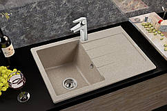 Кам'яна мийка Ventolux STELLA (BROWN SAND) 780x500x200