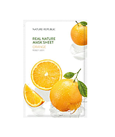 Nature Republic Real Nature Mask Тканинна маска Апельсин