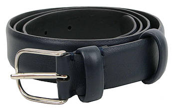 Жіночий шкіряний ремінь, пояс Farnese, Італія,  синій