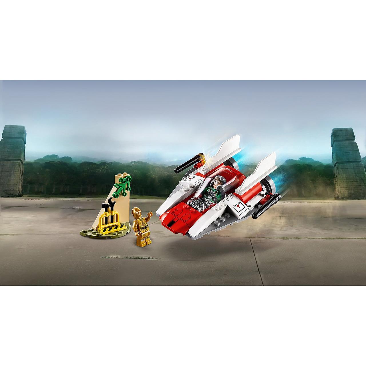LEGO ЛЕГО Star Wars Звёздный истребитель типа А 75247 (62 деталей) BricksLife - фото 4 - id-p1180039185