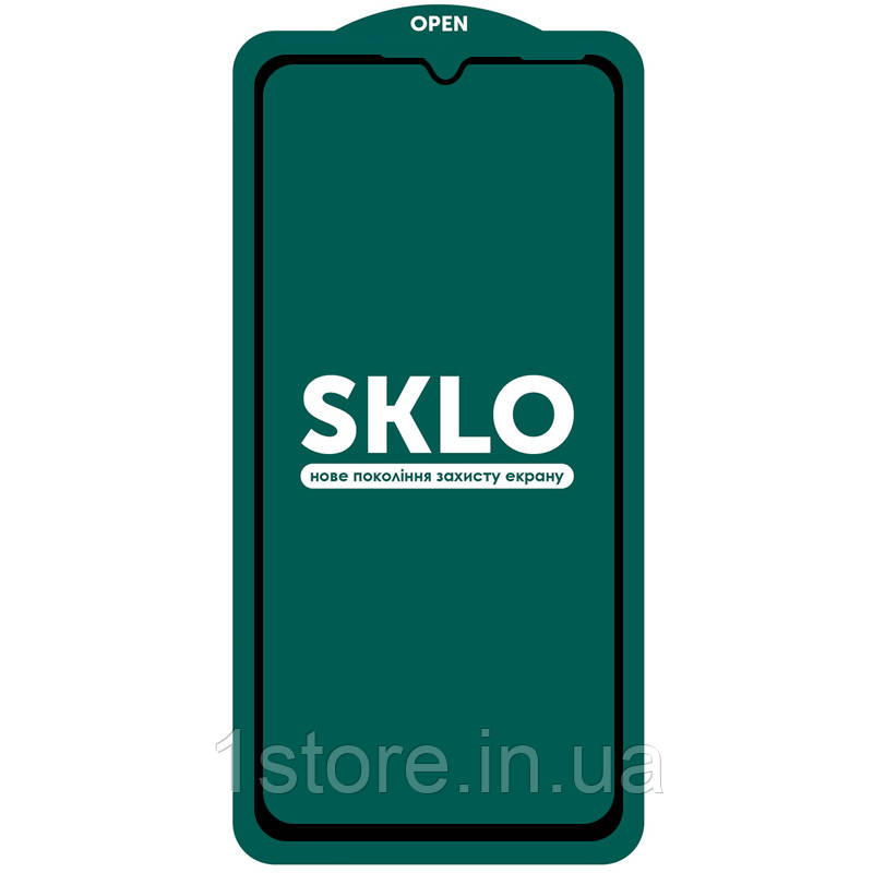 Захисне скло SKLO 5D (full glue) для Samsung Galaxy A20 / A30 / A30s / A50 / A50s / M30 / M30s / M31 / M21