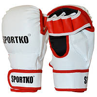Перчатки для MMA с открытыми пальцами SPORTKO арт. ПД-7