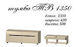 Тумба ТВ Аякс (Майстер Форм) 1350х430х500мм, фото 4