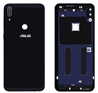Задняя крышка Asus ZenFone Max Pro M1 ZB601KL черная Deepsea Black оригинал +стекло камеры