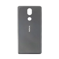 Задня кришка Nokia 7 чорна Gloss Black оригінал + скло камери