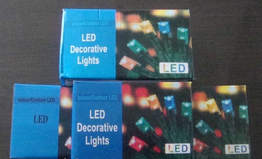 Гірлянда світлодіодна "Ніть" L400 мульти, фото 1