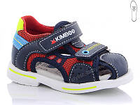 Детская обувь оптом. Детские босоножки 2020 бренда Солнце - Kimbo-o для мальчиков (рр. с 21 по 26)