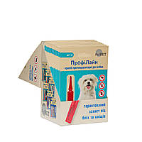 Капли на холку Профілайн Собаки до 4кг 1уп.(1пипетка*0,5мл) (инсектоакарицид)