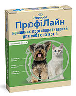 Нашийник Профілайн антіблошіний собак і кішок (зелений), 35 см