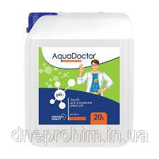 Рідкий засіб для зниження pH AquaDoctor pH Minus (Сірна 35%) 20 л