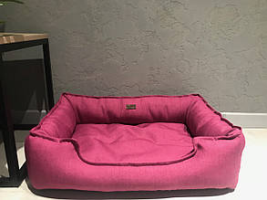 Лежанка для собаки, кота, лежак для собаки, кота, спальне місце МЕБЛЕВА ЗНОСОСТІЙКА ТКАНИНА