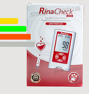 Глюкометр Ріна Чек - Rina Chek+100 тест-смужок, фото 2