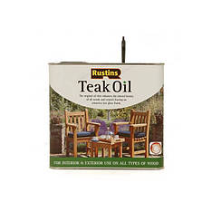 Тікове масло Teak Oil Rustins 2.5 л