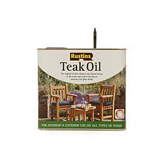 Тікове масло Teak Oil Rustins, фото 4