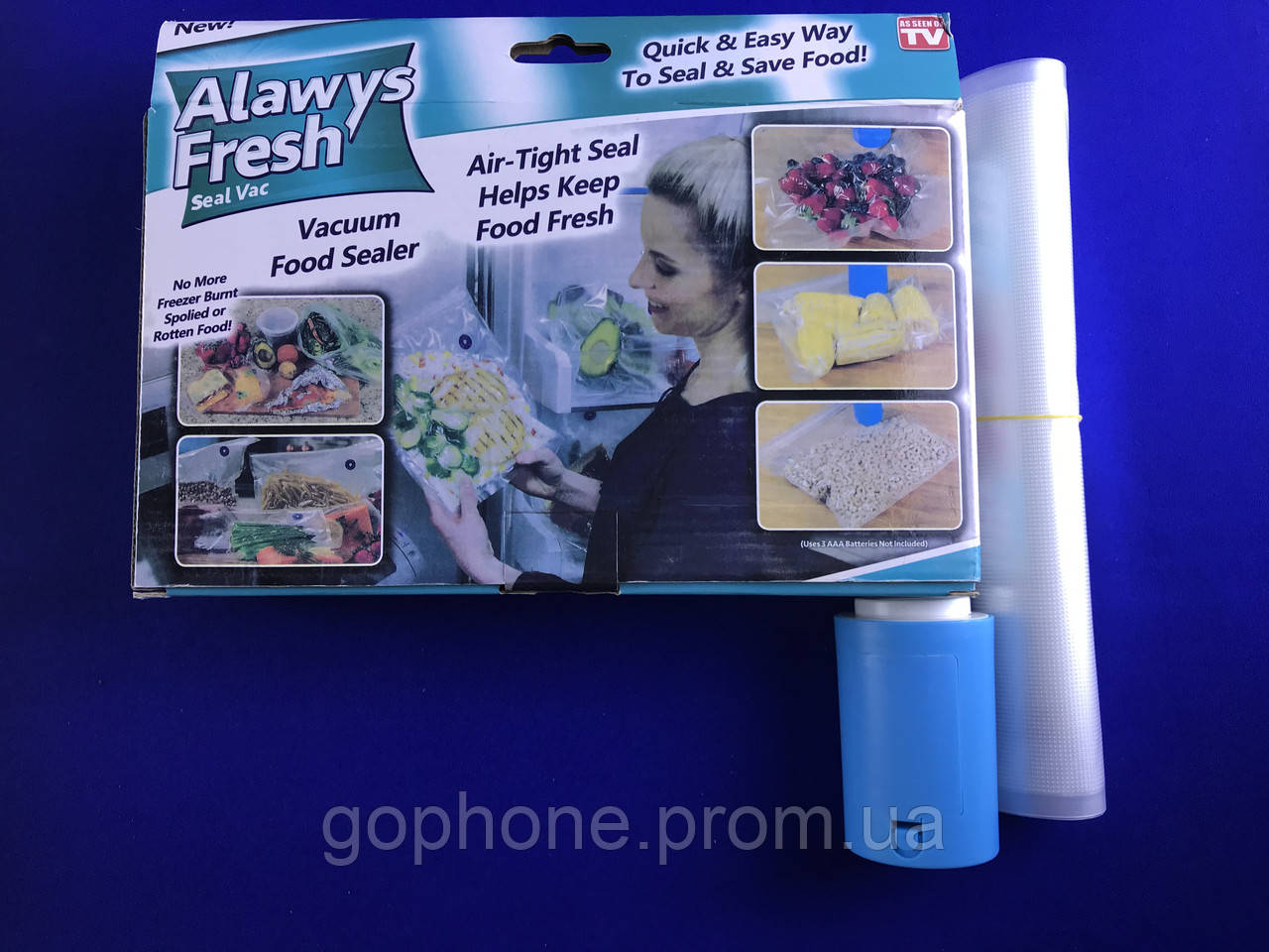 Вакуумний пакувальник Vacuum Sealer Always Fresh