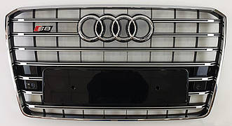 Решітка радіатора Audi A8 D4 (14-17) рестайлінг стиль S8