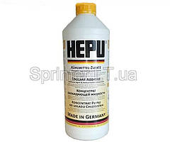 Антифриз (жовтий) G11 (1.5L) (-38°) HEPU P999-YLW