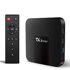 Tanix TX3 Mini 2/16, S905W, BT+WIFI 5, Smart TV Box, Смарт ТВ-Приставка (+ Налаштування)