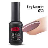 Гель-лак PNB № 030 Rosy Lavender, 8 мл бузковий
