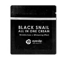 Крем для обличчя Eyenlip Black Snail All In One Cream 1.5 ml