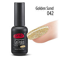 Гель-лак PNB № 042 Golden Sand, 8 мл золото