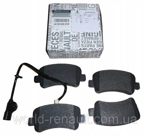 Renault (Original) 440604591R — Комплект задніх гальмівних колодок на Рено Майстер III