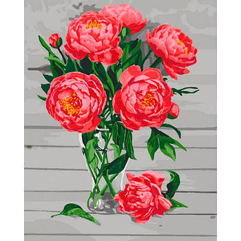 Картина по номер. на холсті 40*50см Идейка КН3081 Садова розкіш