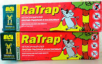 Средство клей RaTrap (Ра трап / РаТрап)135 г - не высыхающий клей для борьбы с грызунами и насекомыми
