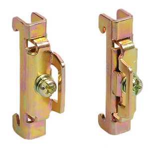 Обмежувач на DIN-рейку метал. IEK