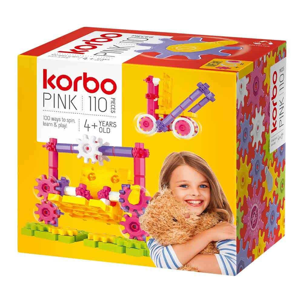 Набір для творчого конструювання Korbo Pink 110 деталей