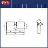 Серцевина замка BKS 30-30 серія B (Німеччина), фото 2