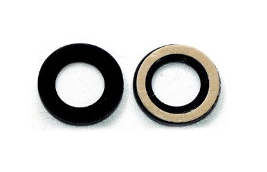 Скло камери для телефону Xiaomi RedMi 5 (Чорне), фото 1