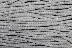 Шнур круглий акрил 8мм світло-сірий моток 100м