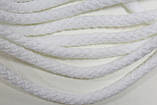 Шнур круглий акрил 10мм білий моток 100м, фото 2