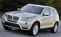 Стекло ветровое (лобовое) BMW X3 (F25) (Внедорожник) (2010-2017), LEMSON, Ветровое зелен. полоса серая VIN