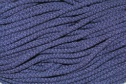 Шнур круглий акрил 8мм синій моток 100м