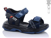 Детская летняя обувь. Детские кожаные босоножки 2020 бренда Солнце - Kimbo-o для мальчиков (рр. с 26 по 31)