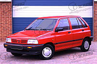 Стекло ветровое (лобовое) Mazda 121 (Хетчбек 3-дв.) (1986-1991)/Ford Fiesta (Хетчбек) (1986-1993)/KIA Sephia