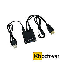 Конвертер HDMI на VGA+AV | 0.2 м